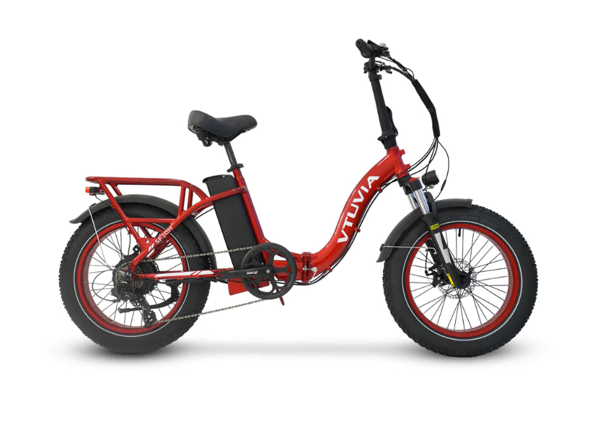 Product photo of the VTUVIA SF20 20 Inch, Step-Thru, Fat Tire, specialized folding ebike